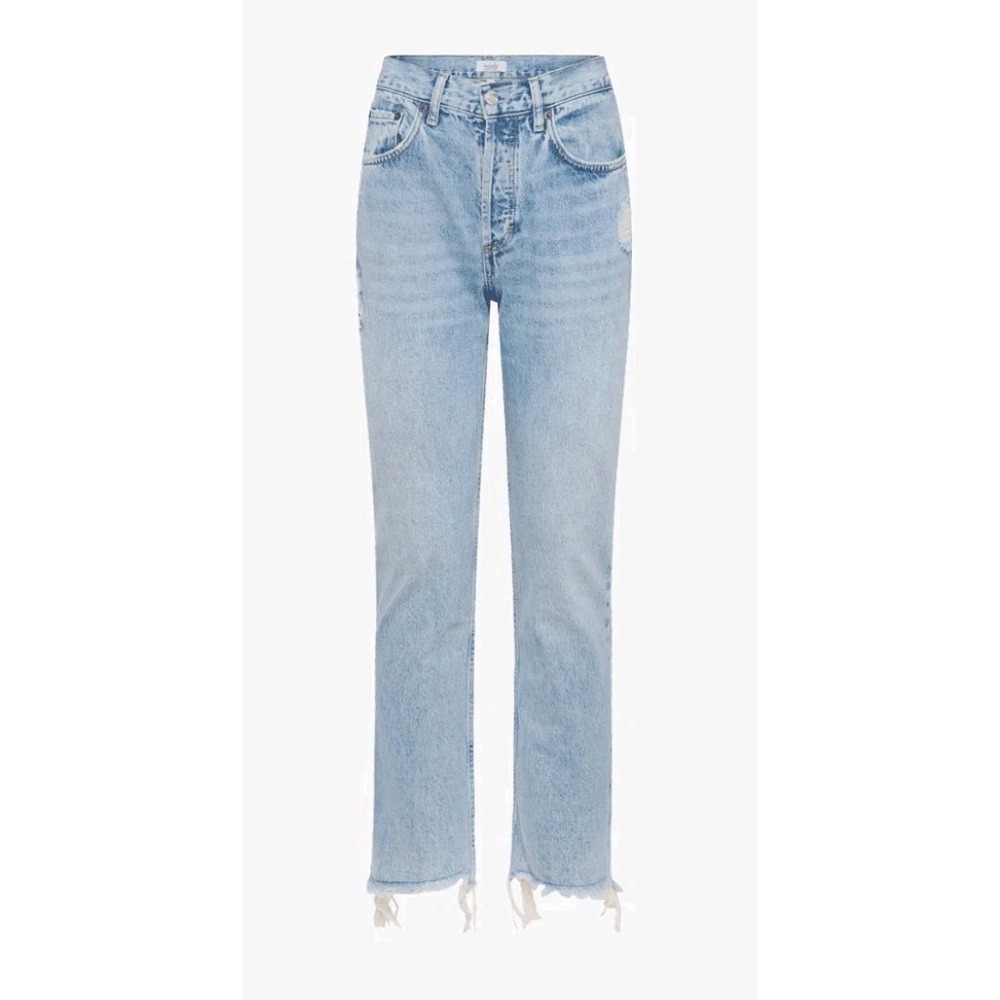 Nuuds The Straight Ranger Denim Jeans Women's Size 34 Distressed